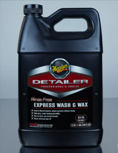 Meguiars D11501 Rinse Free Express Wash & Wax (1-Gallon)