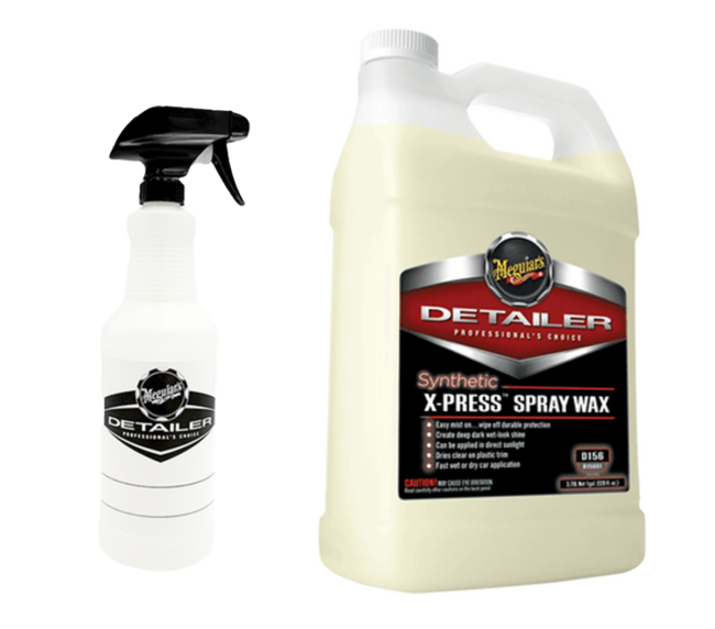 Meguiars Synthetic X-Press Spray Wax (1 - Gallon)